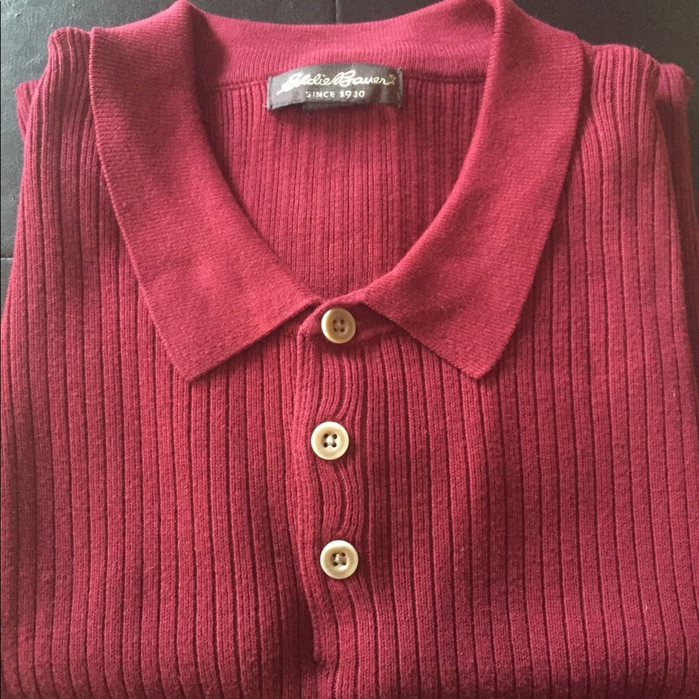 Eddie Bauer short sleeve sweater